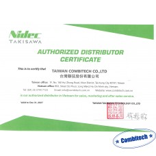Taiwan Combitech là nhà phân phối chính thức của NIDEC TAKISAWA (Đài Loan)